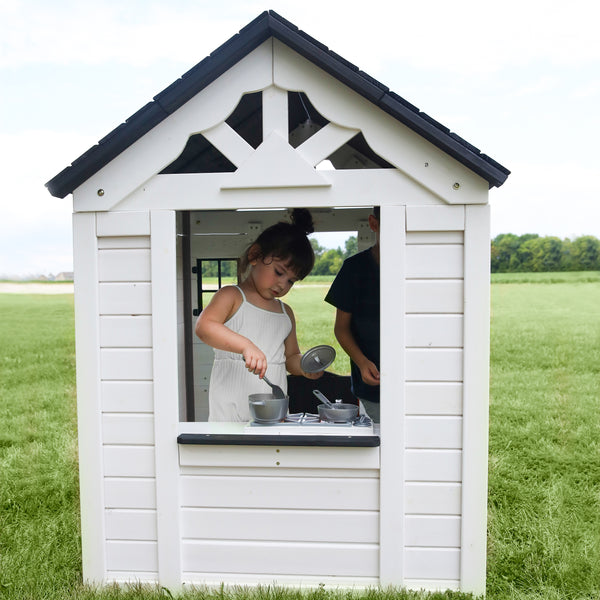 Sweetwater Playhouse White Backyard Discovery