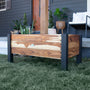 Load image into Gallery viewer, Teak Planter #main
