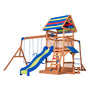 Load image into Gallery viewer, Backyard Discovery Playsets - Beach Front Wooden Swing Set #features
