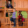 
                            
                              Load image into Gallery viewer, Backyard Discovery Playsets - Liberty II Wooden Swing Set
                            
                          