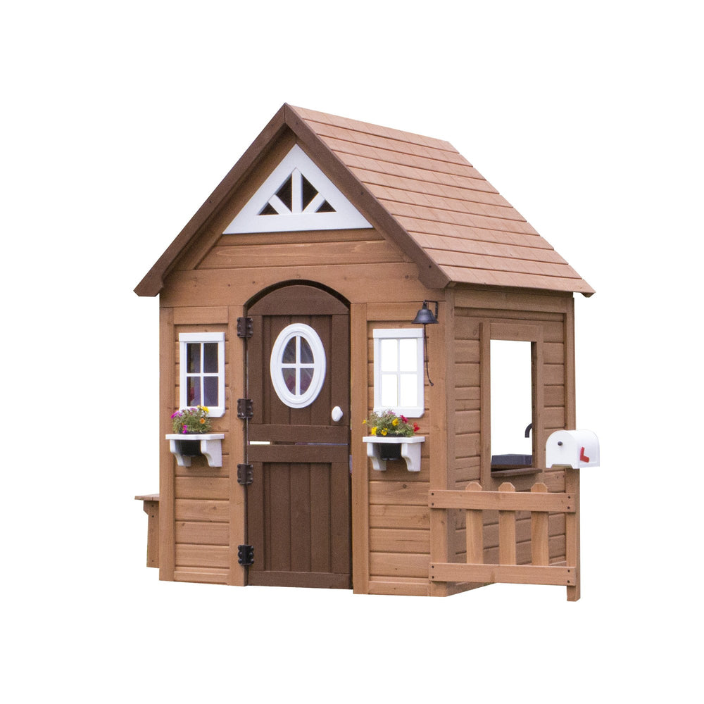 Wooden Playhouses - Aspen Playhouse #features