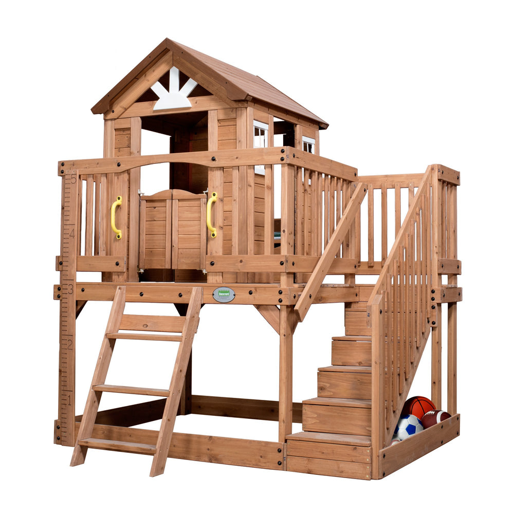 Wooden Playhouses - Scenic Heights Wooden Playhouse #features